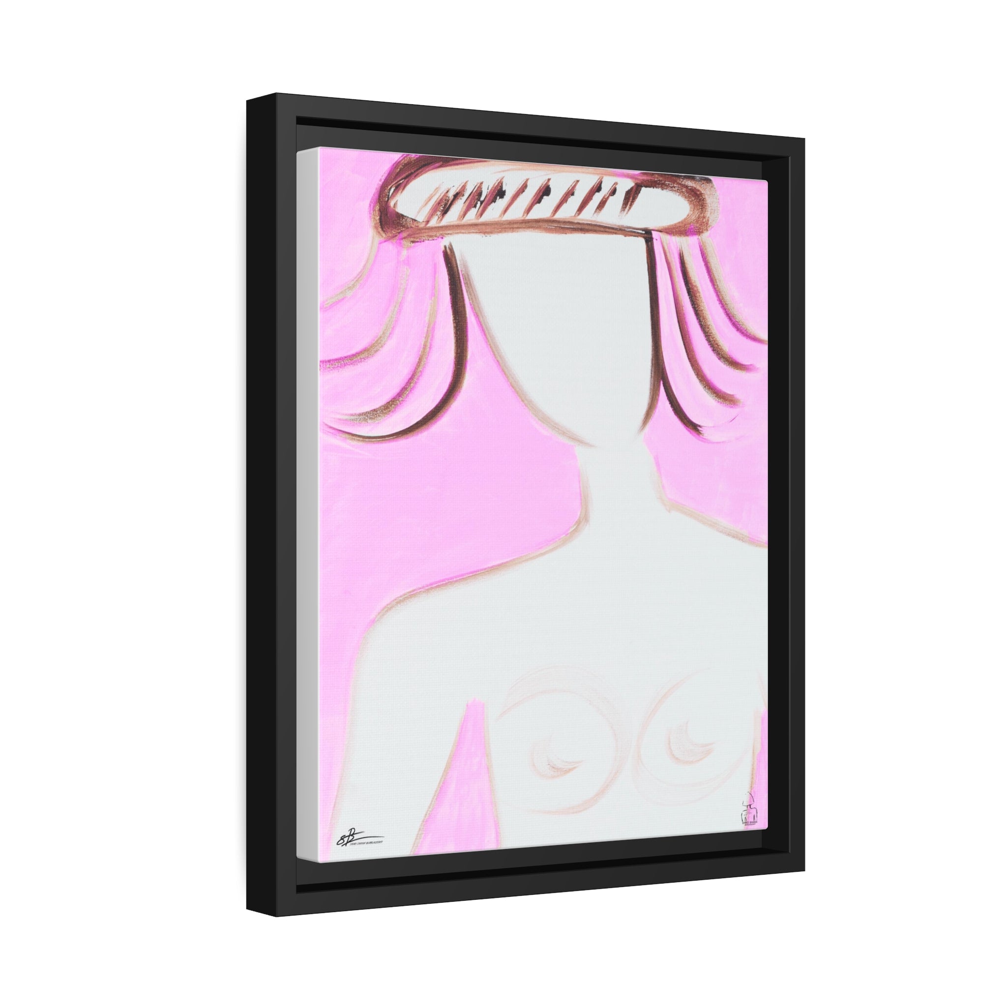 The Dreamer's optimism | 27.94x35.56 cm | Matte Canvas, Black Frame |