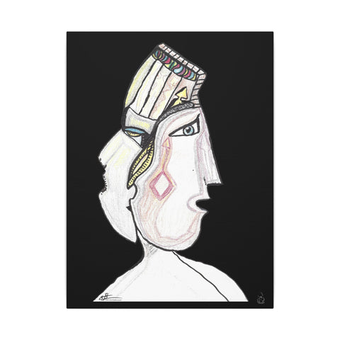 Two Faces Of The Truth | 30.48x40.64 cm | Matte Canvas |