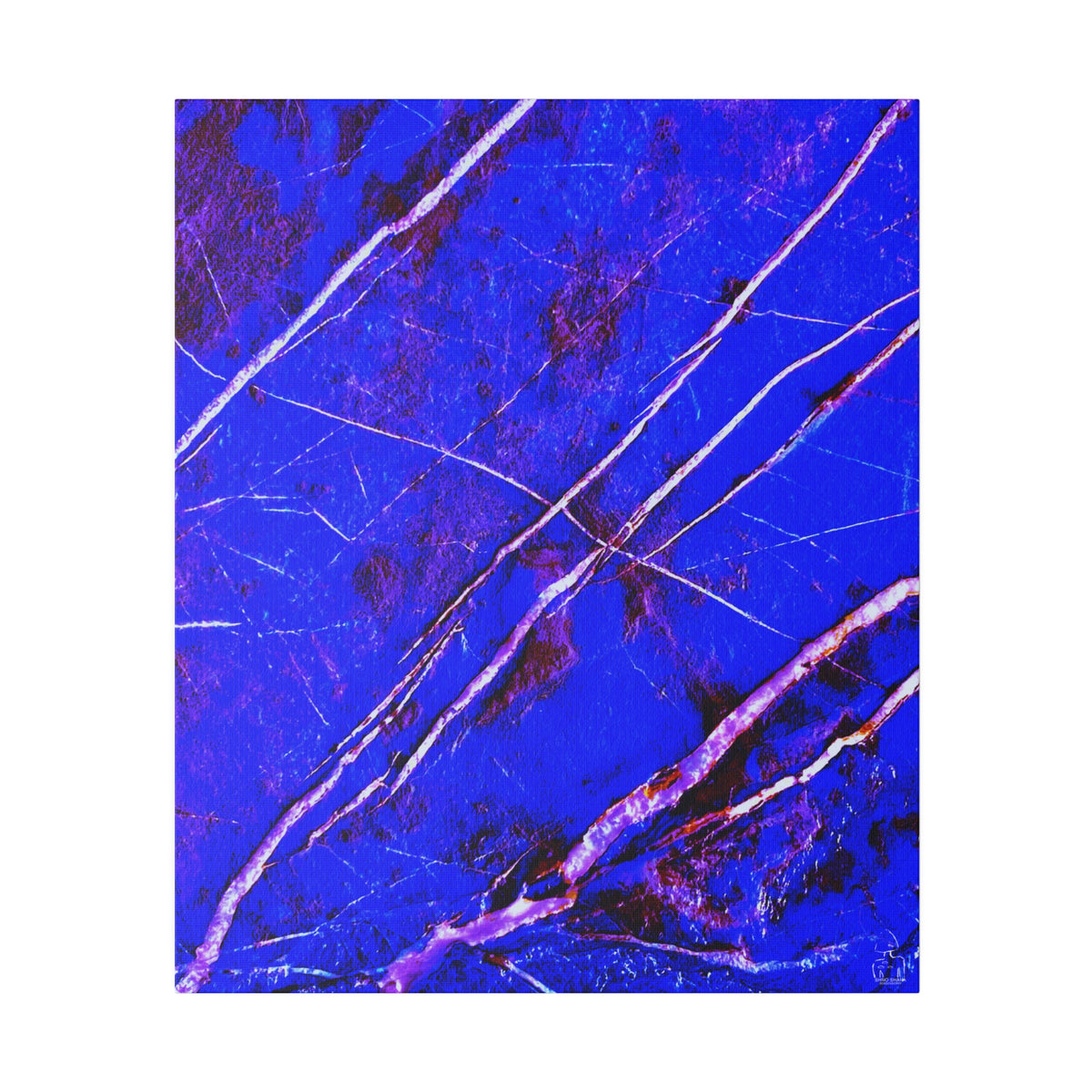 Ocean's Abstract Canvas | 50.80 x 60.96 Cm | Matte Canvas, Stretched |