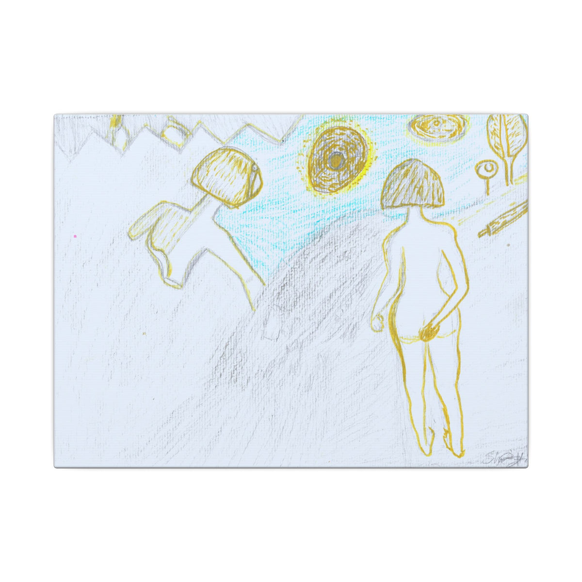 None Of Us Is Perfect | 30.48x22.86 cm | Matte Canvas, | Stretched, 0.75" |