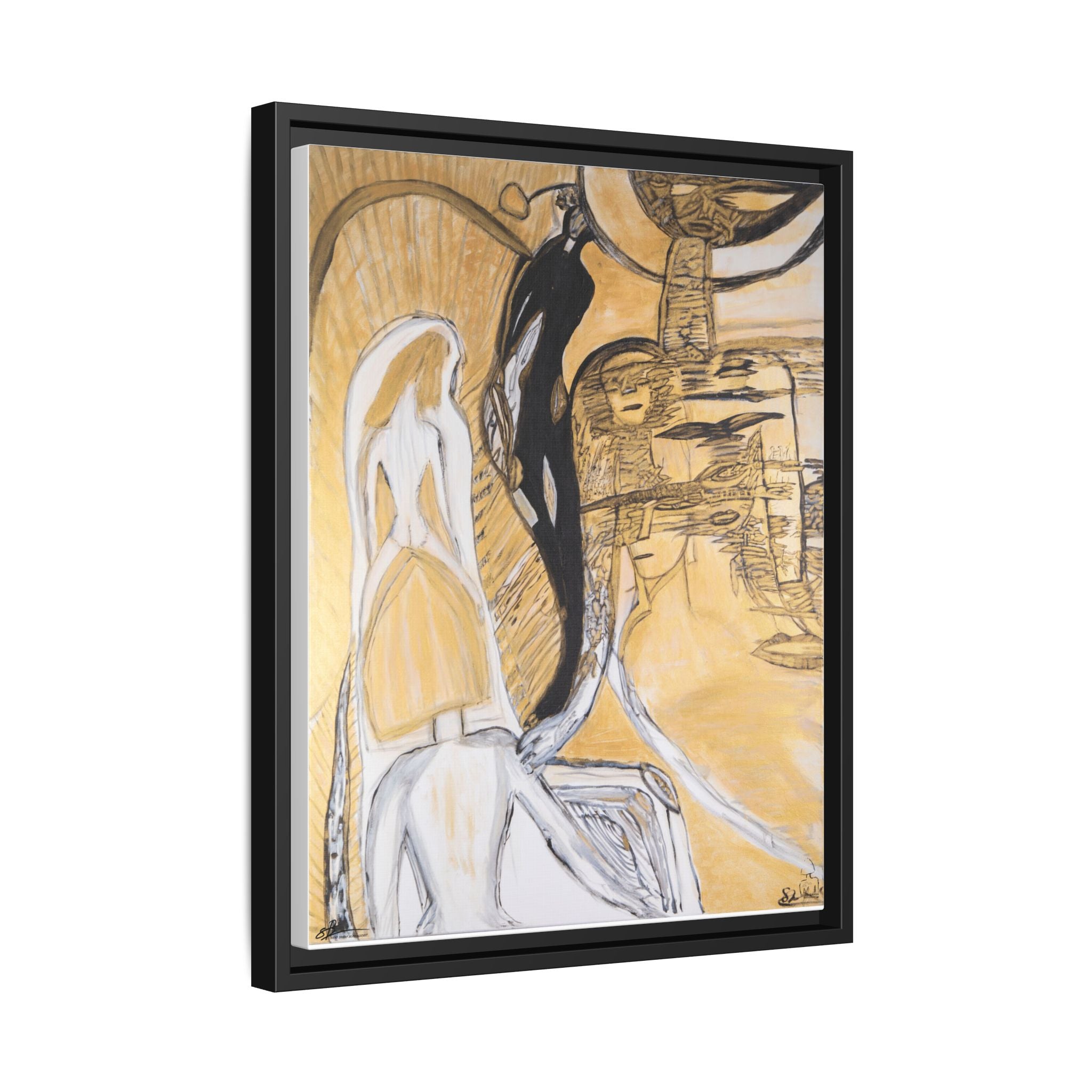 There Is A Swedish Alien In All Of Us | 40.60 x 50.80 | Matte Canvas, Black Frame |