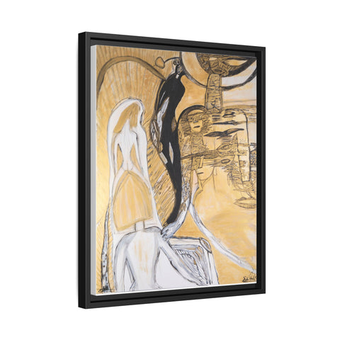 There Is A Swedish Alien In All Of Us | 40.60 x 50.80 | Matte Canvas, Black Frame |