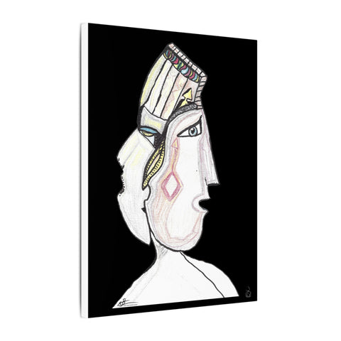 Two Faces Of The Truth | 30.48x40.64 cm | Matte Canvas |