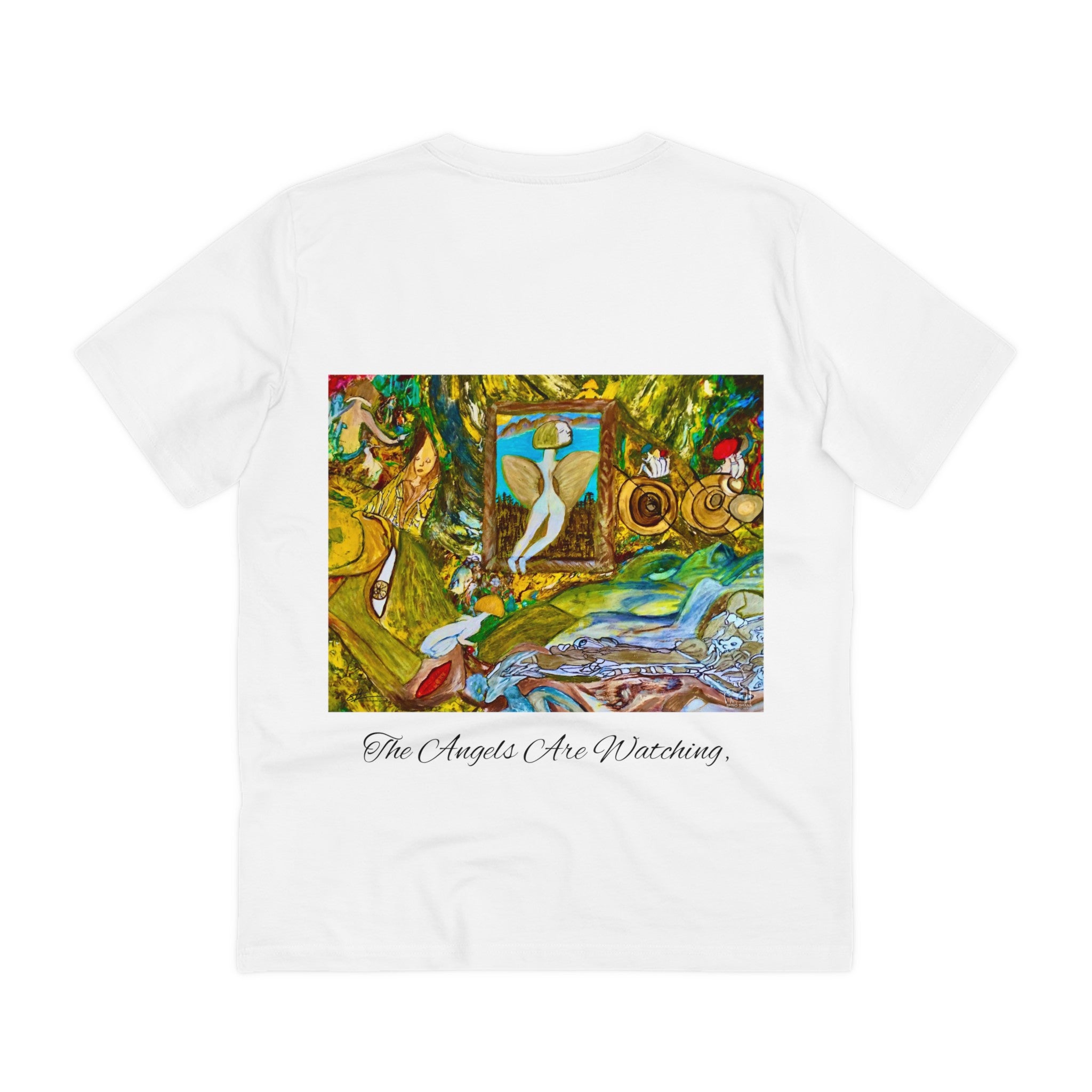 The Angels Are Watching  | Organic Creator T-shirt - Unisex |