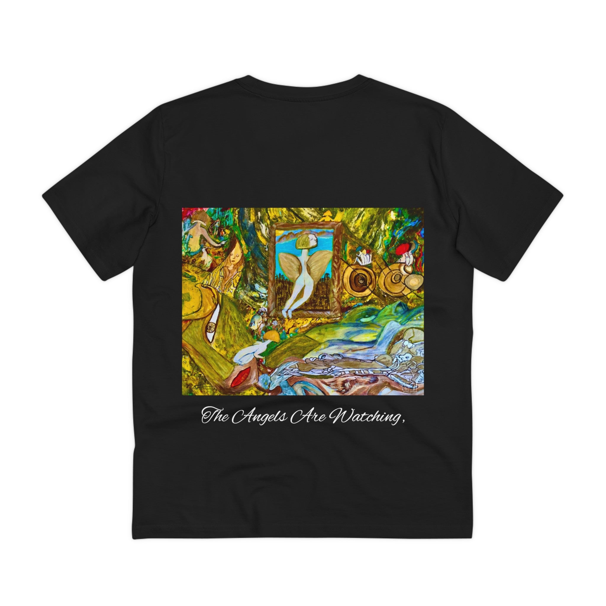 The Angels Are Watching  | Organic Creator T-shirt - Unisex |